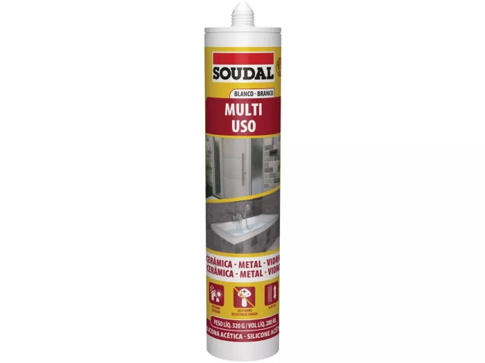 Silicona Multiuso Antihongos Blanco 280ml